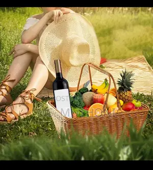 Multi~Purpose Rattan Wicker Picnic / Pantry Basket