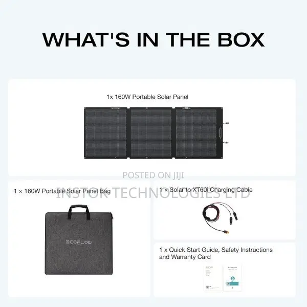 Ecoflow 160w Portable Solar Panel
