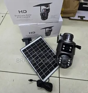 6mp Ubox Dual Lens Wifi Solar Camera Full Color With Audio