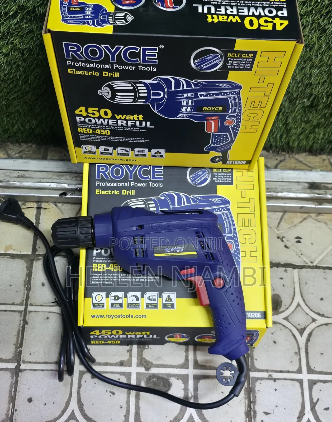 450watts Royce Drill