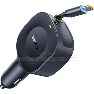 Baseus Primetrip Vr2 Car Charger 60w With Retractable Cable