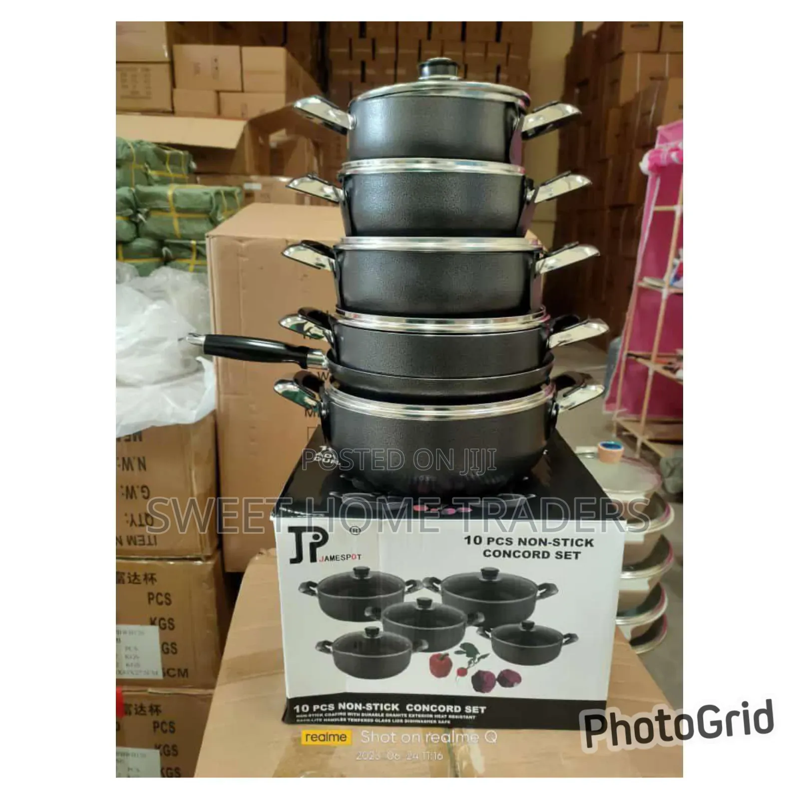 James Pot Concord Cookware Set Non Stick