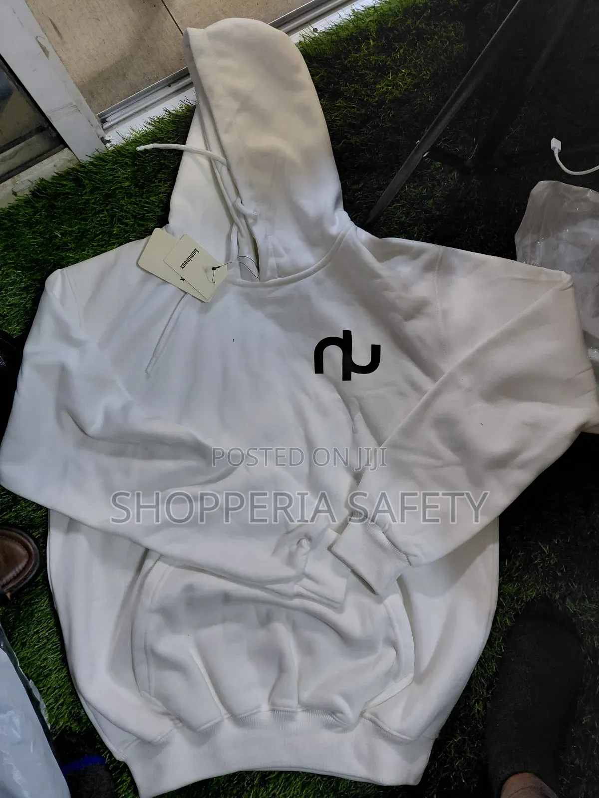 Branded White Quality Hoodies