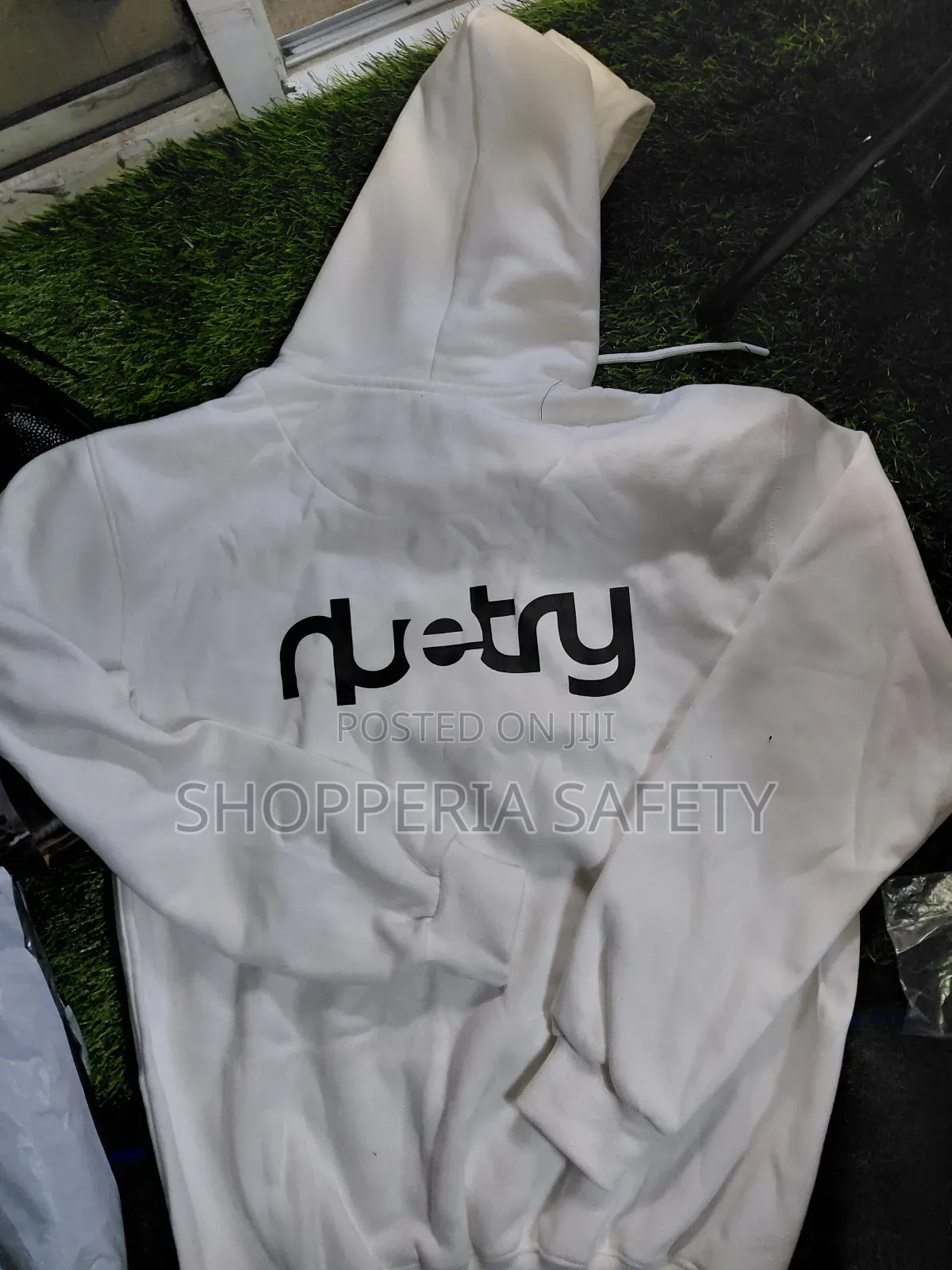 Branded White Quality Hoodies