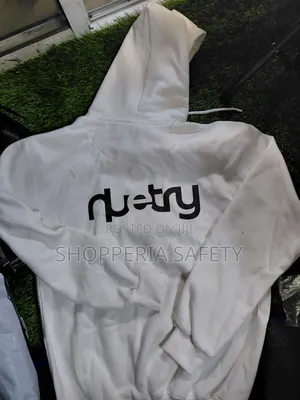 Branded White Quality Hoodies