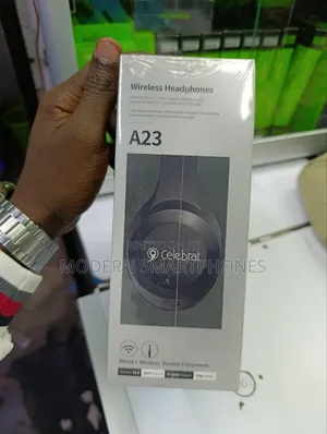 Celebrat A23 Wireless Bluetooth Headphone - 2.5 Hours Charging Time