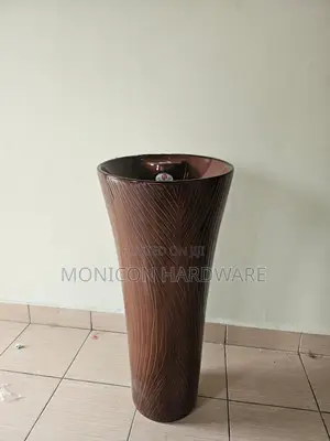Brown Pedestal Sinks