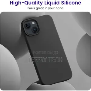 Mayba iPhone 13 Phone Liquid Silicone Case With Lining Inside