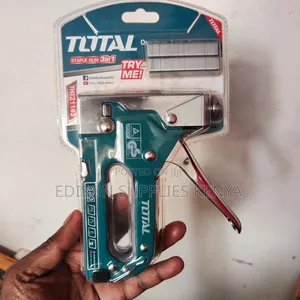 Staple Gun Total 3way Heavy Duty Stapler Gun 3-in-1 + Free Staple Pins
