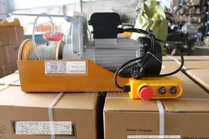 Electric Winch With Long Steel Rope for Heavy Load Operations
