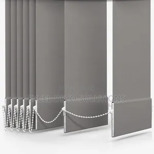 Modern White Vertical Blinds – Clean Bright Look 