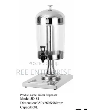 8 Litres Juice Dispenser Brand New