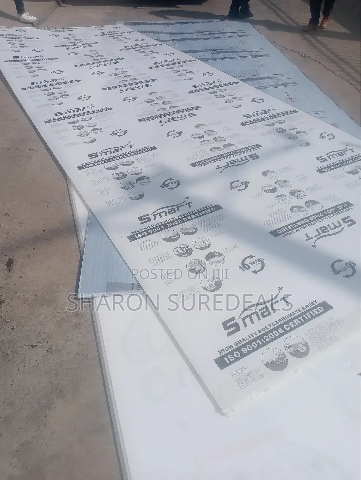 Blue Polycarbonate Sheet 8mm