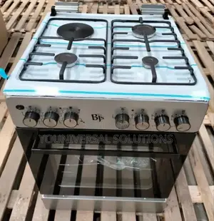 Elegance Enox Silver 60*60 BJS 3+1 Standing Cooker
