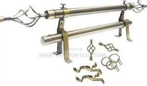 2meters Double Curtain Rod