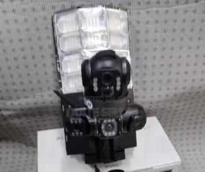 Solar Street Light With 3 Cameras 4mp Wireless CCTVPTZ Night Vision