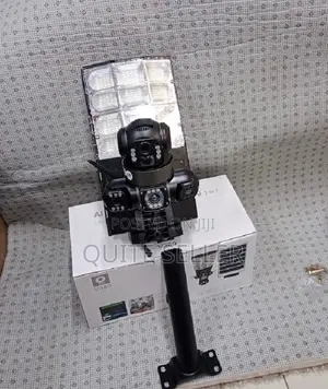 V380 Pro 4g Triple Lens Floodlight Solar PTZ Camera