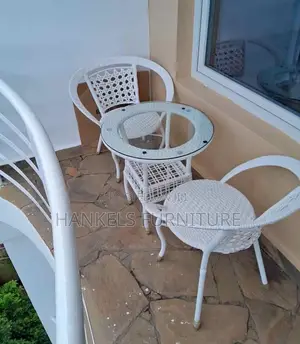Outdoor Dining/Balcony Table With Two Dining Chairs