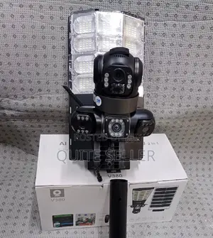 Smart 3 In1 Ai Solar Camera With Street Light Solar System