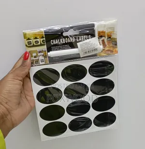 24pcs Waterproof Jar Labels With a Pen.