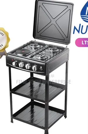 Nunix Cooker 3 Gas +1 Electric Plate