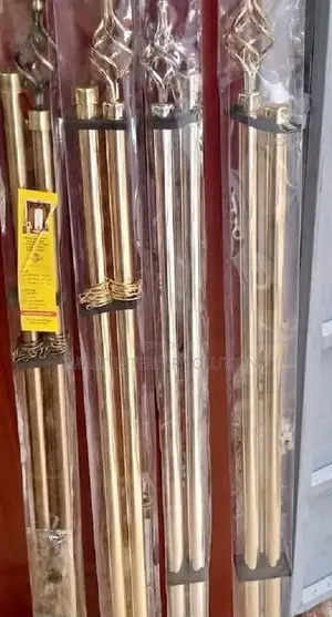 Rust Resistant 2 Meters Double Curtain Rod