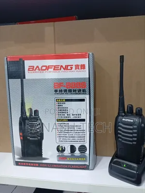 888s Walkie Talkie 2 Units Baofeng Portable Radio Calls.