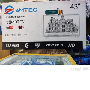 Amtec 43 Inch Smart Vidaa Frameless Bluetooth