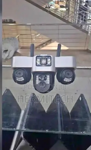 6mp 3 Video 3 Lens Wireless Solar Panel Powered