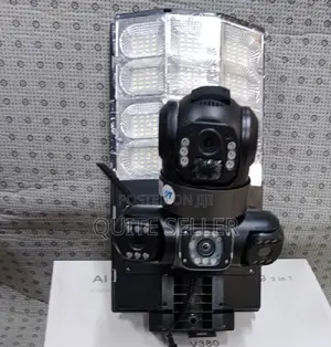 A.I Solar Camera + Lighting 3 in 1 Hd Video With Night Vision