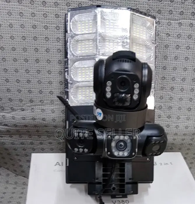A.I Solar Camera + Lighting 3 in 1 Hd Video With Night Vision