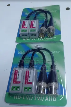 Video Balun Connectors for CCTV System