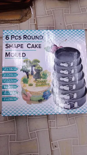 6 PCS Cake Mould