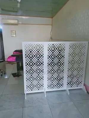 Modern Abstract CNC Privacy Panel