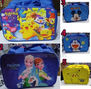 Disney Cartoon Kids Lunch Box Bag.