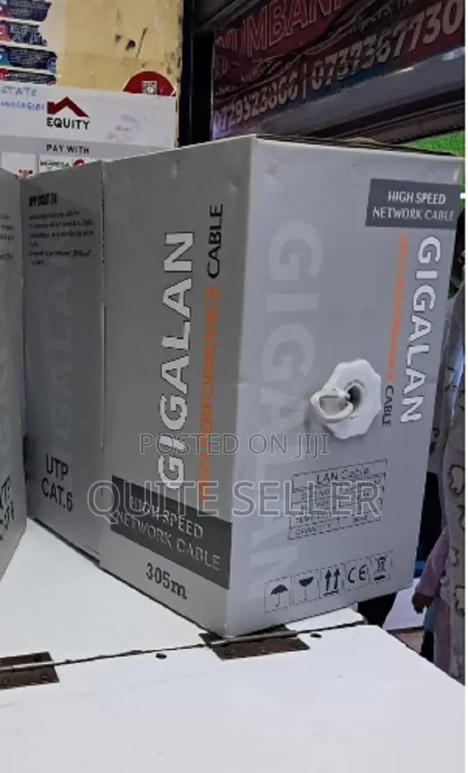 Giga Net Lan Cable 305metres Utp Cable