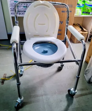Commode Chair/Seat With Wheels