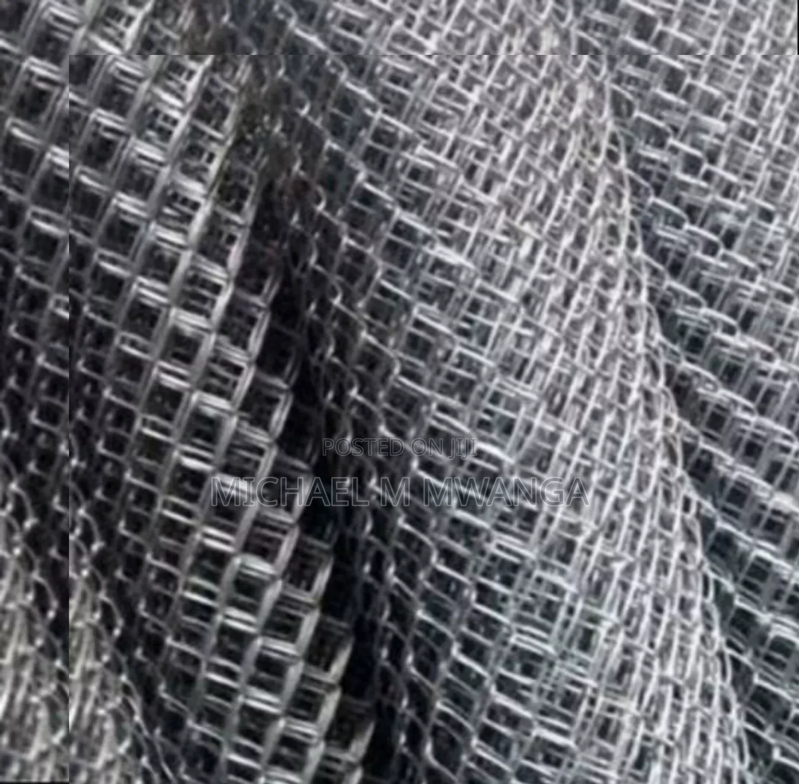 Galvanized 12.5g 65x65 4ft Chain Link