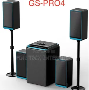 4.1ch Globalstar Pro 4 Multimedia System
Woofer