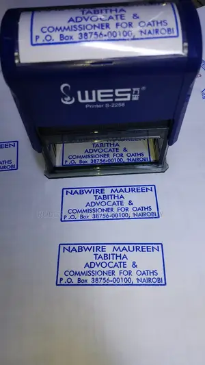 Advocate Rubber Stamp (Self Inking)