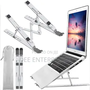 Adjustable Metallic Laptop Stand