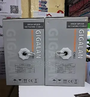New Cat6 Cable 305 Metres - Simplified Installation With Easy-Pull Box