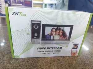 Zkteco Vk07-C51l Kit, a 4-Wire Analog Video Intercom System