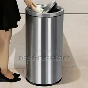 12ltrs Stainless Steel Swing / Swivel Dustbin Now in Stock