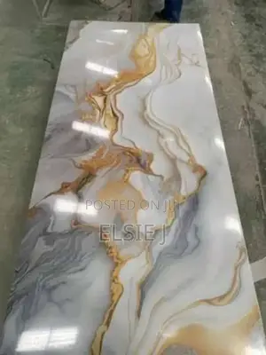 High-Gloss PVC Marble Sheet – Stylish Easy to Clean