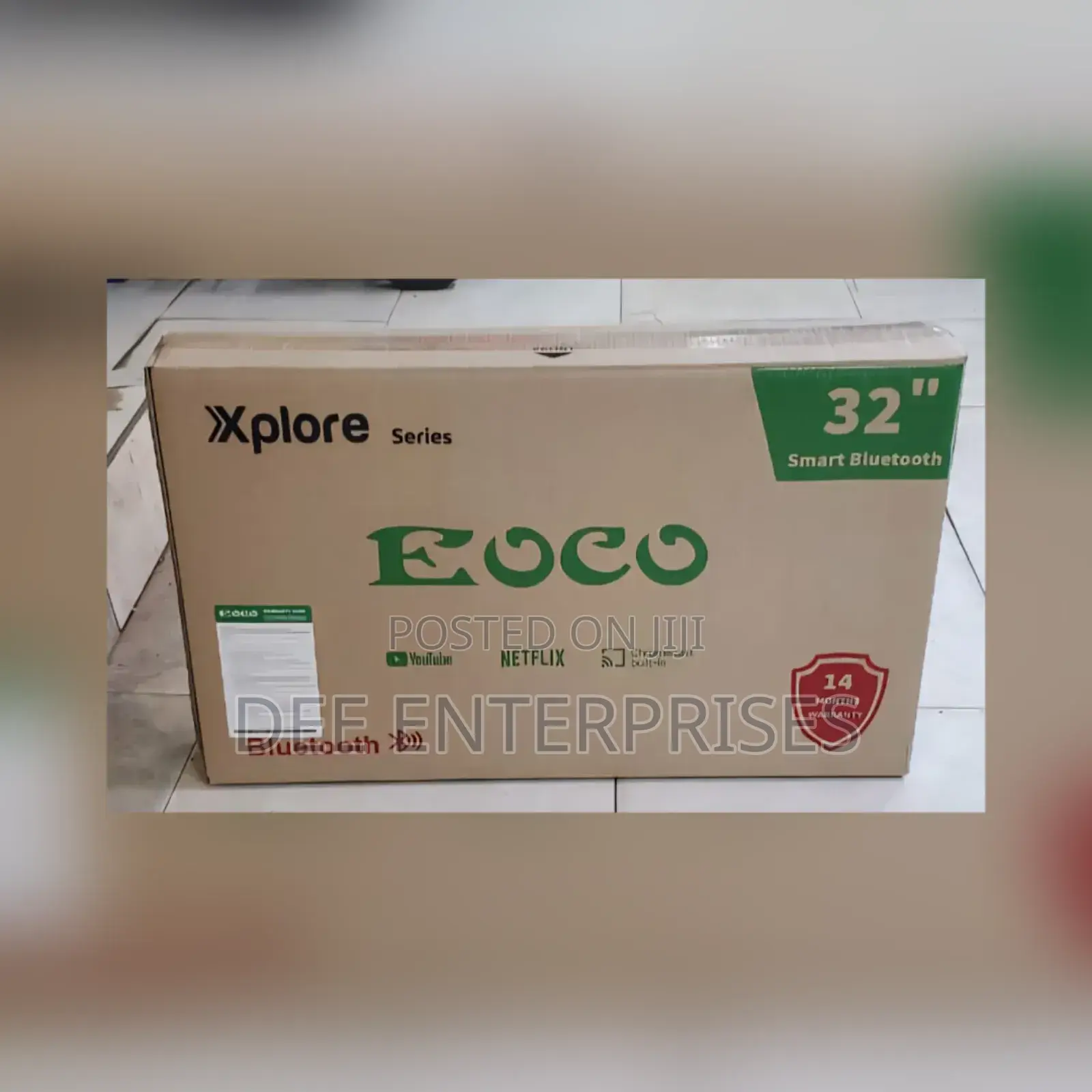 32 Inches Ecco Smart Android Digital Tv With Bluetooth