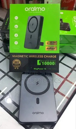 10000mah Magnetic Wireless Power Bank for Android iPhone- 22.5w.