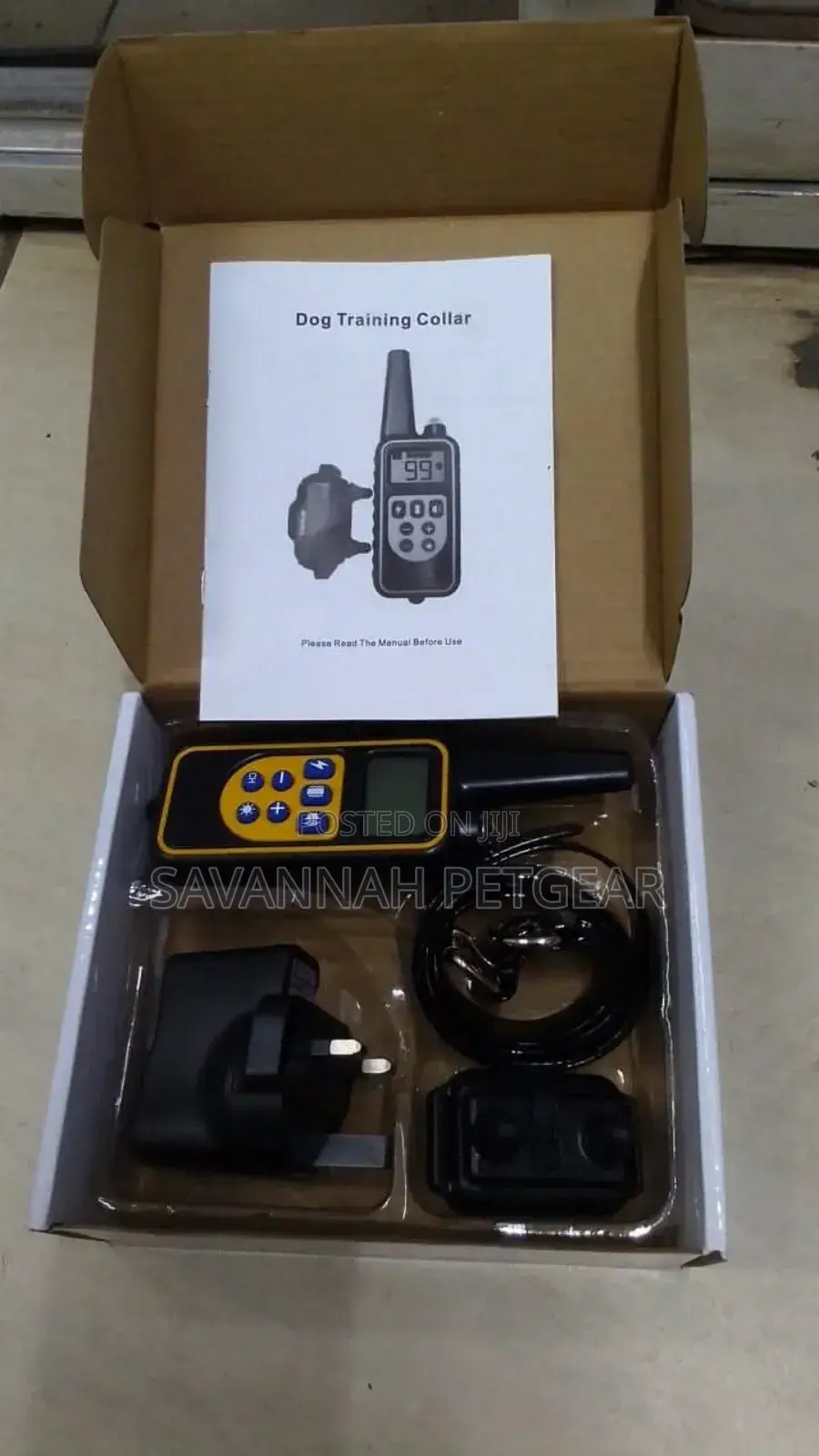 Rechargeable Dog Shock Collar With 3 Training Modes - 1 Collar
