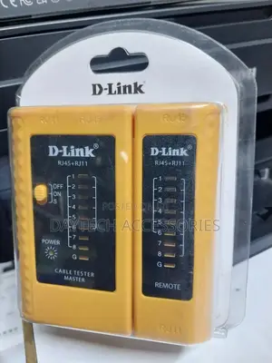 D-Link Cable Tester – Detected Cable Type: Rj-11,Rj-45