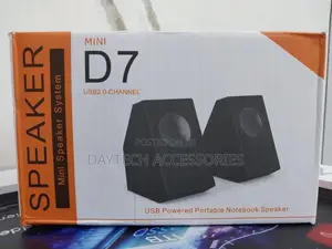 D25 Mini D7 Multimedia Speaker With 3.5 Aux ,Usb Powered